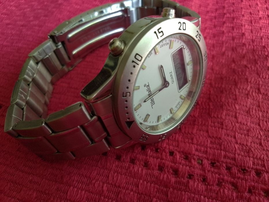 Westfalia Ceas Quartz Analog+ Digital Mecanism Japonez NOU Nefolosit