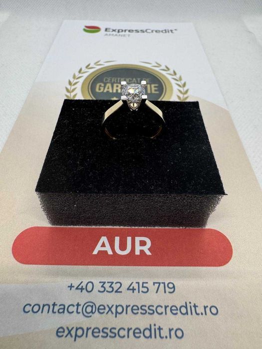 Inel din aur 14k (66521.3/ 10 Pacurari 1) Garantie 2 ani!