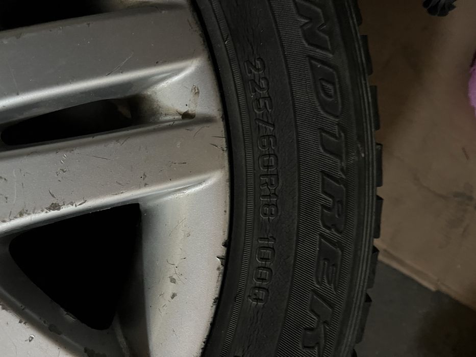 Запасное колесо на BMW