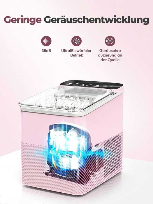 Ледогенератор  Машина за лед Fohere, 14 кг24 часа, 150W
