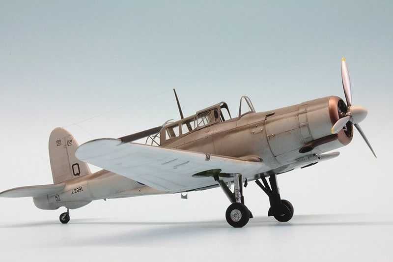 Сборная модель самолета Blackburn Skua (NOVO, СССР, 1:72)