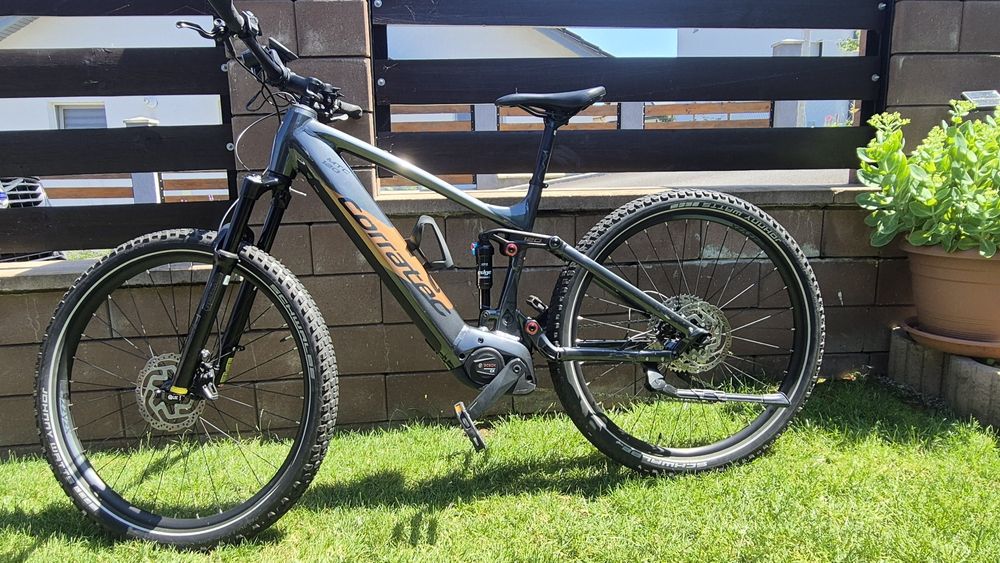 Bicicleta electrica Corratec, full suspension