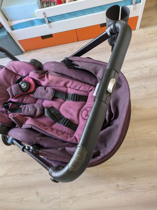 Бебешка / детска количка Cybex Priam Gold модел 2017, лилава