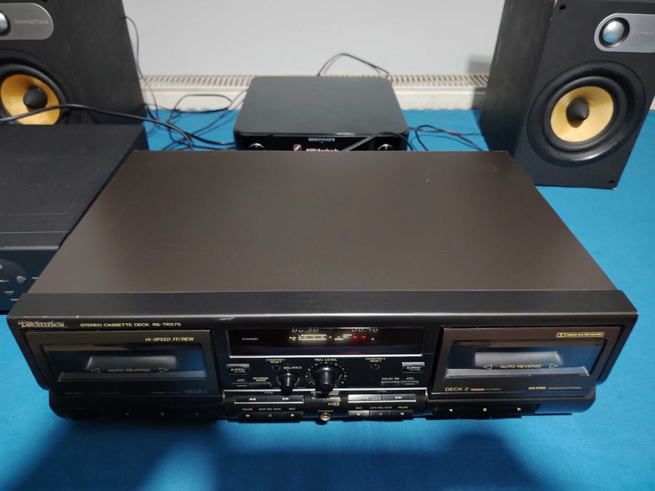 TECHNICS Stereo Cassette Deck RS-TR575 deck dublu.