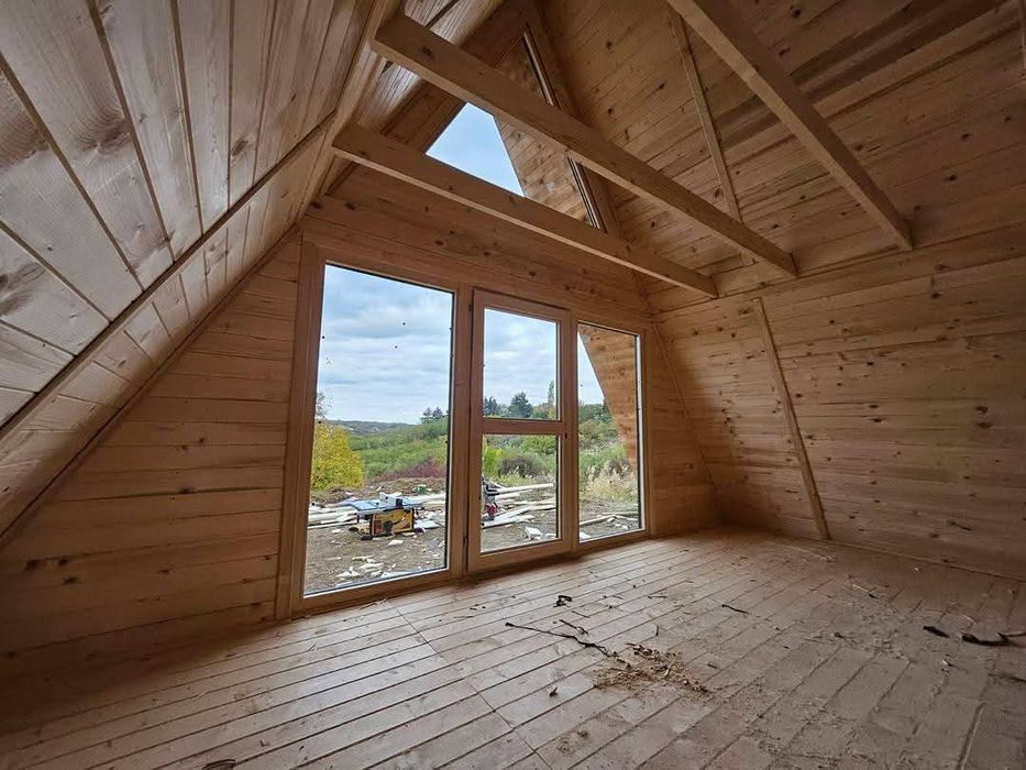 Vand casute tip A 6 x 6m din lemn