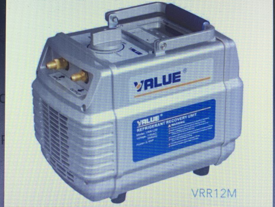 value vrr12m Statie recuperare recuperator freon r32 r1234yf r404 noua