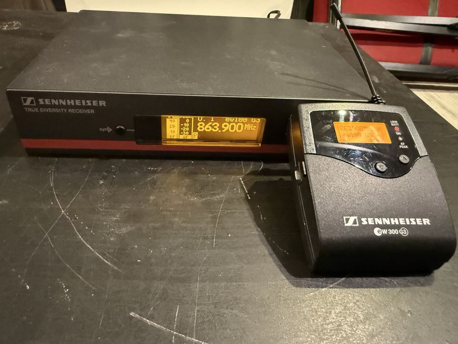Wireless Sennheiser EW300 G3 vioara, clarinet, trompeta, saxofon
