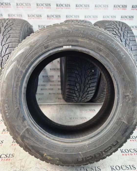 Anvelope second hand iarna m+s 215 60 16 Nokian