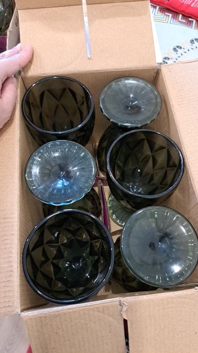 Посуда креманки фужеры