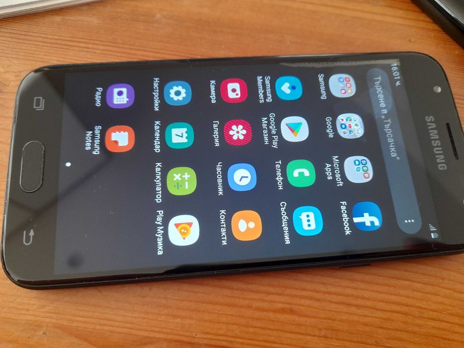 Samsung Galaxy J3 GB 16 GSM Смартфон Самсунг мобилен телефон черен