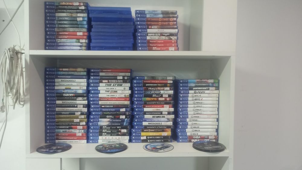 Sony playstation диски пс4 и пс5