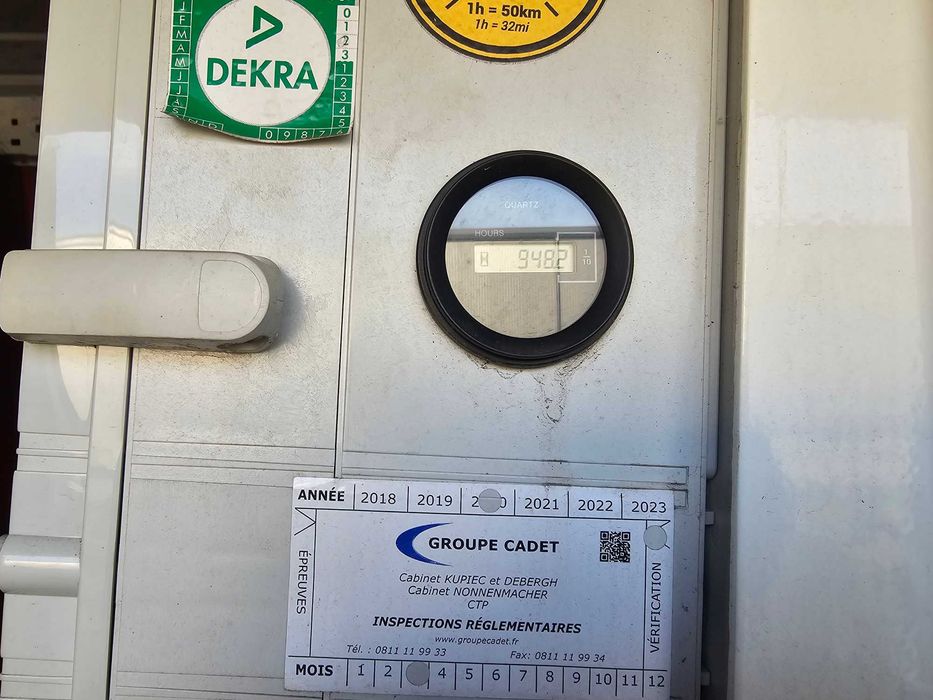 NACELĂ PRB  Renault Master 2019 , AC  – KLUBB K32-2 CALE  – 12,5 M – EURO 6 , TVA deductibil