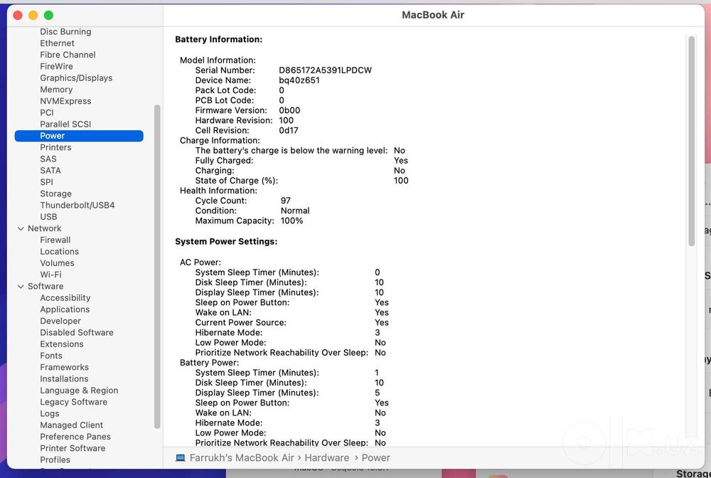 Apple Macbook Air M4 15" 16/256