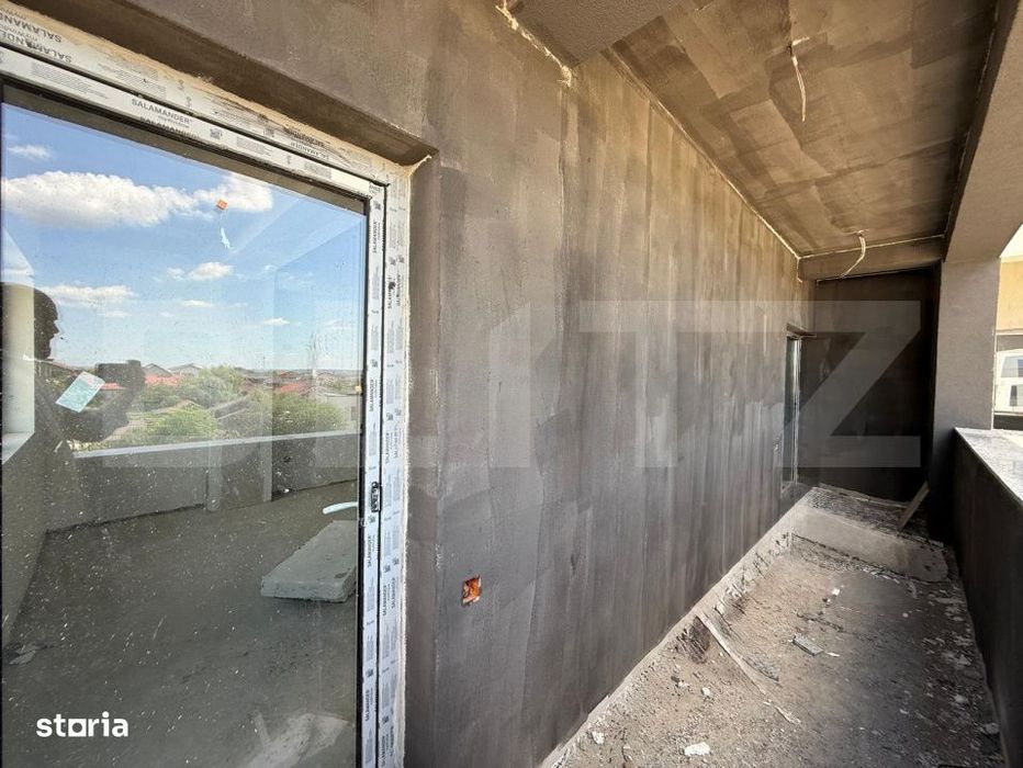 Apartament 3 camere, doua bai, 90 mp, et 2, loc de parcare, Damila