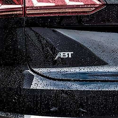 Емблема лого ABT AUDI АБТ sport хром или черен гланц различни размери