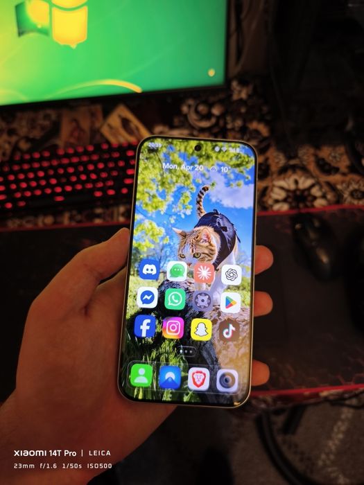 realme GT8 green, 12+256Gb, full box, ca nou (cititi anuntul!)