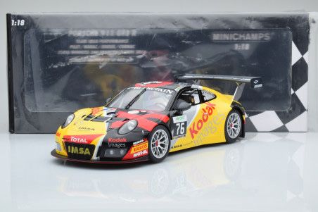 Macheta auto 1 18 , Porsche 911 GT3 R , Minichamps , nu autoart