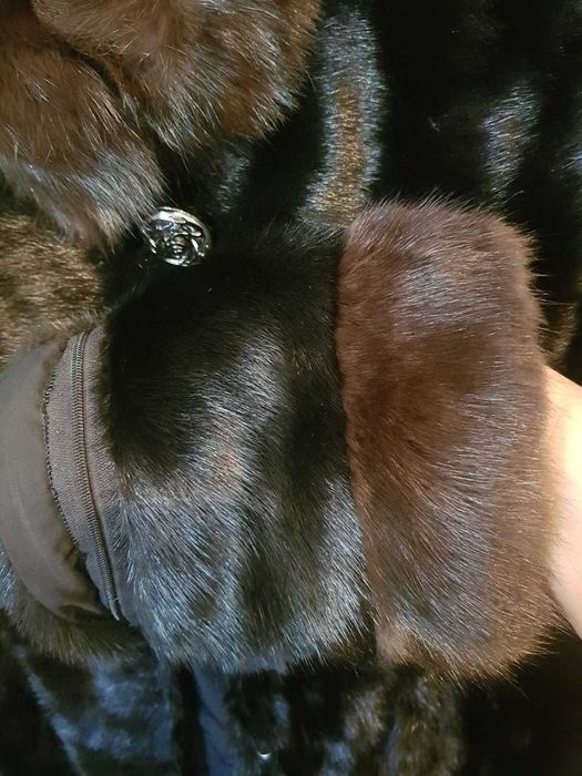 Норковая шуба 46_48р.