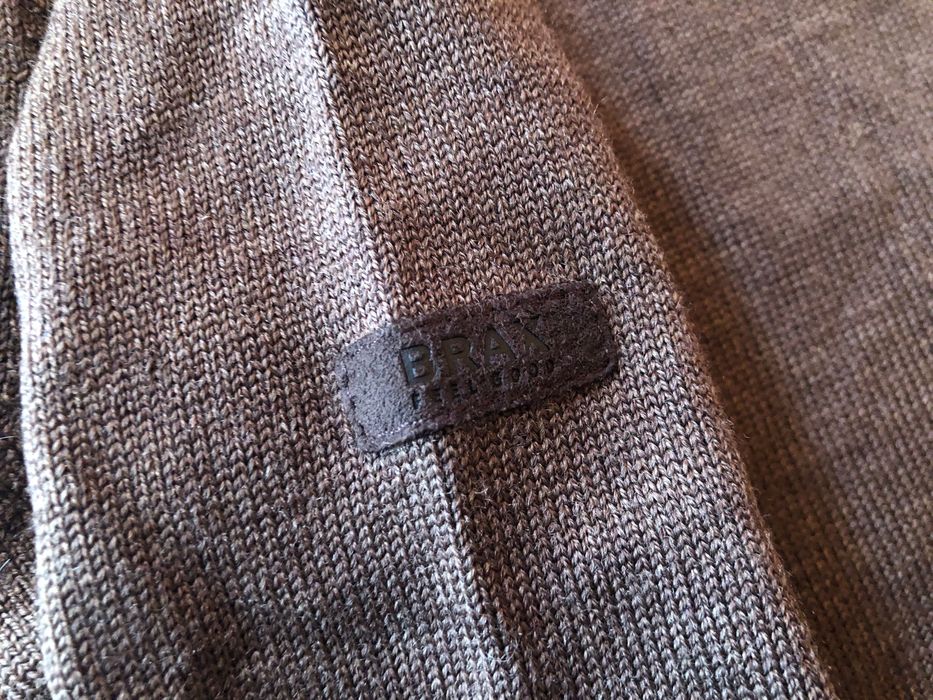 100% вълна Brax / Crewfield мъжки пуловери - L