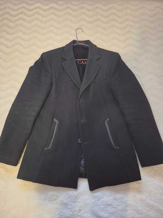 Официално палто Pierre Carlos, Черен, Размер М