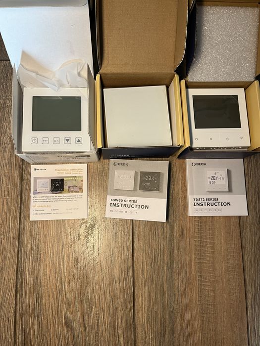 Termostat smart wifi incalzire pardoseala centrala gaz