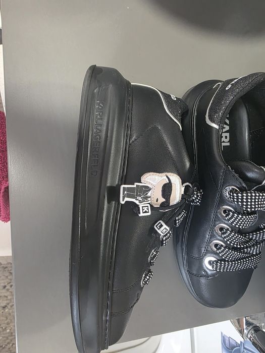 Sneakers karl lagerfeld 37 piele naturala