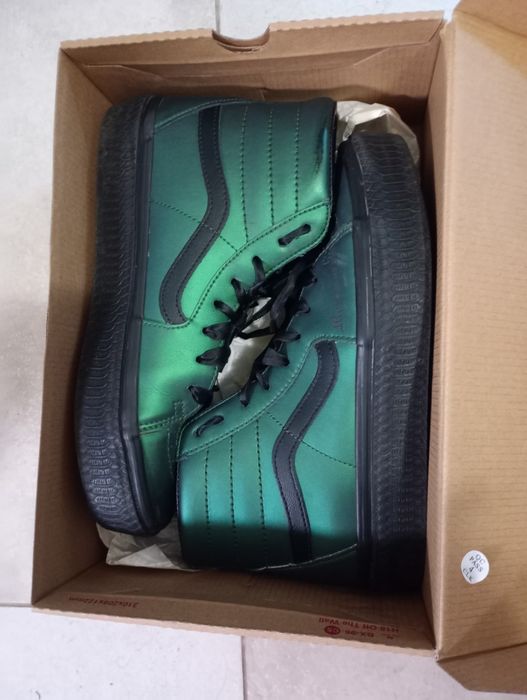 Pantofi Vans Harry Potter Slytherin  mărimea 40 verde metalic