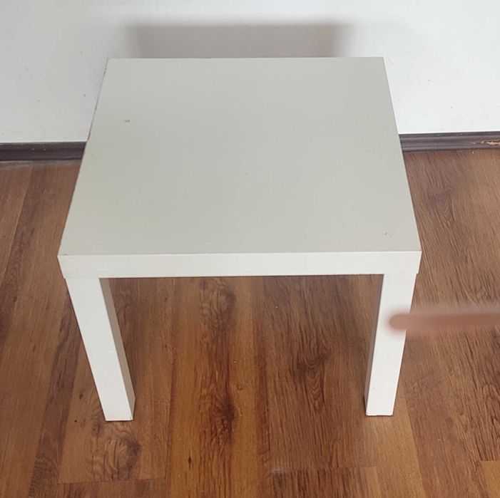 Помощна масичка Lack на IKEA, 55х55см, бяла, 2бр.