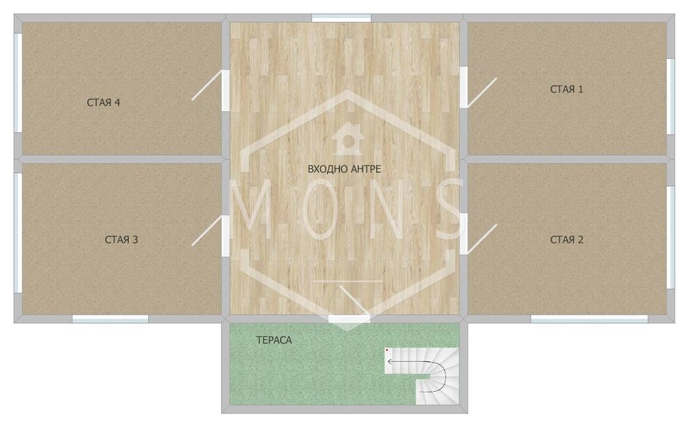 Къща в Габрово, област-с.Яворец площ 103 цена 45500