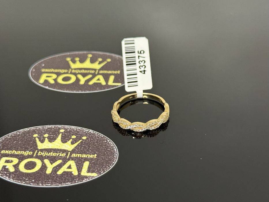 Bijuteria ROYAL : Inel AUR 14K NOU / 1.83 GR