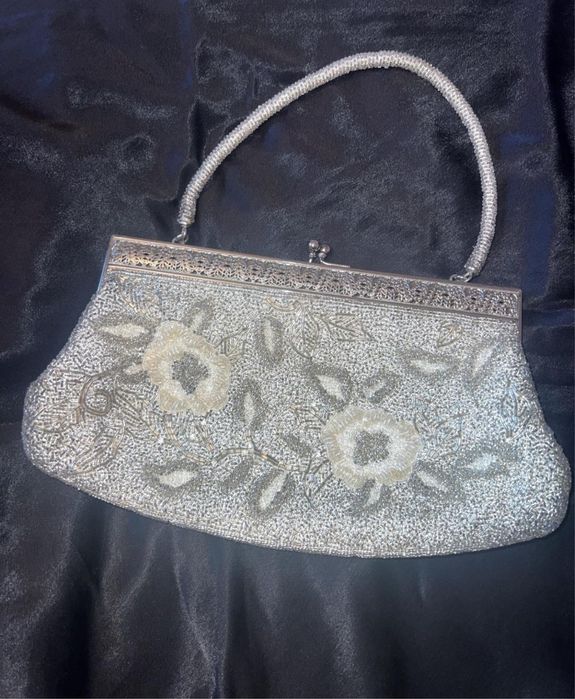 Клатч винтажный с бисером