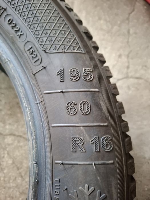 2 Зимни гуми Клебър 195/60/16 ДОТ21 8мм