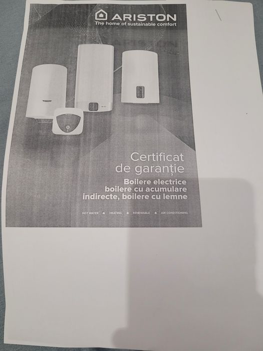 Boiler electric ariston