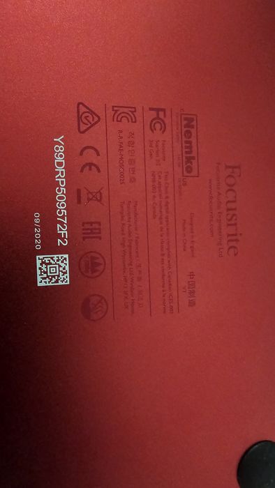 Interfata audio  focusrite Scarlett 2i2