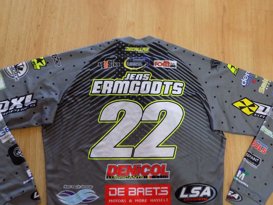 мото крос тениска troy lee/jecallra mtb вело джърси колоездене M/XL