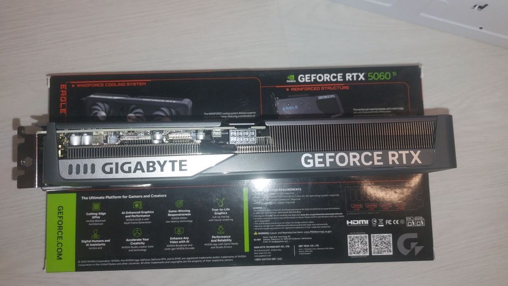 Placa video Gigabyte GeForce RTX 5060 Ti 16 Gb