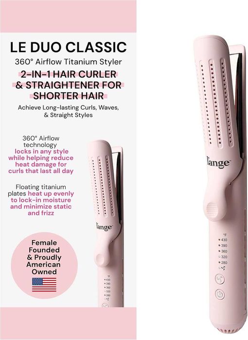 2-в-1 маша и титаниева преса за коса L'ANGE HAIR