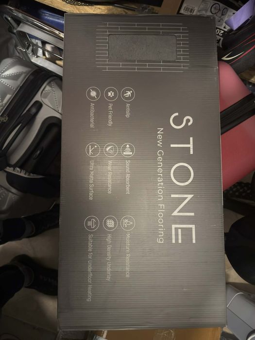 PVC клик настилка (SPC) – 23 м², с подложка, нова