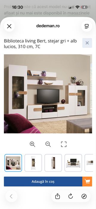 Vand mobila de living