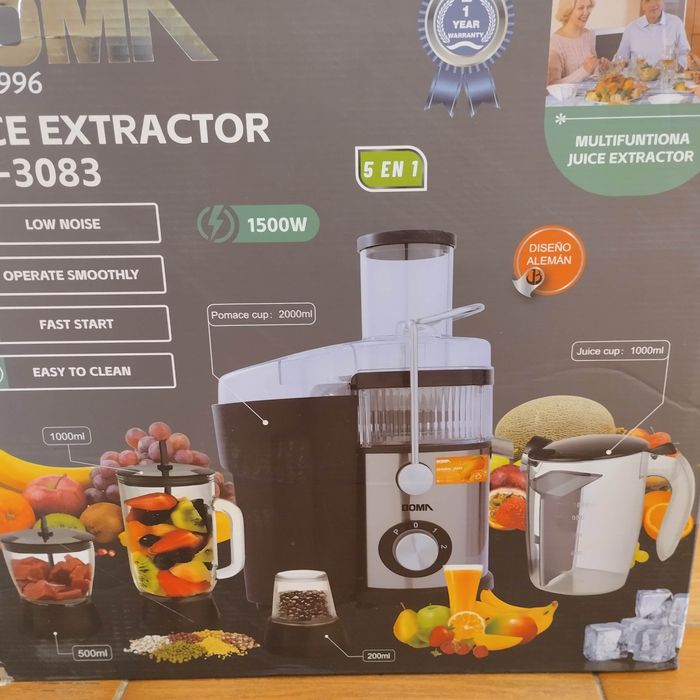 Соковыжималка и блендер.