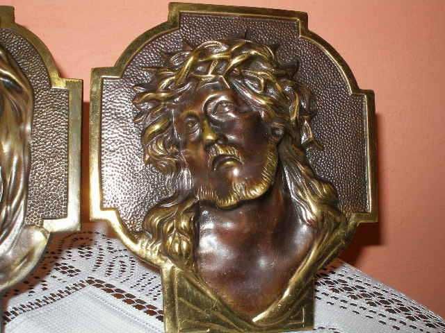 Бронзови Икони Дева Мария Исус