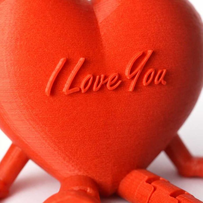 Подарък за Свети Валентин – 3D сърце “I love you” (персонализация)