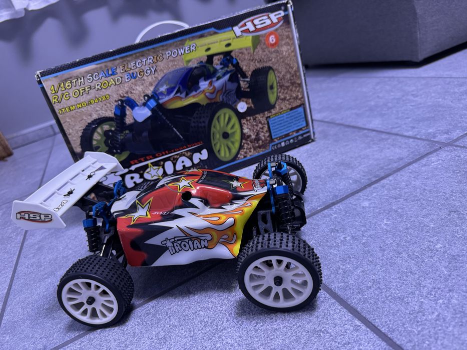 Automodel rc masinuta hsp troian 1:16 upgrade brushess 2.4ghz 4x4