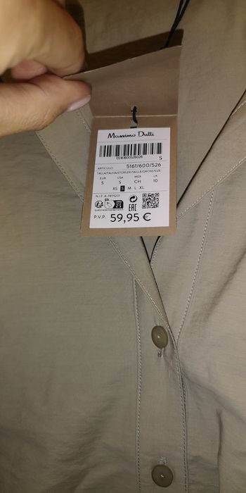 Риза Massimo dutti new