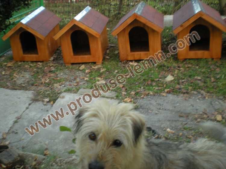 Cusca,cotet caine din lemn,izolat termic - Model Tommy