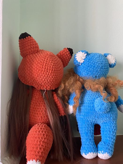 Вязанные куклы