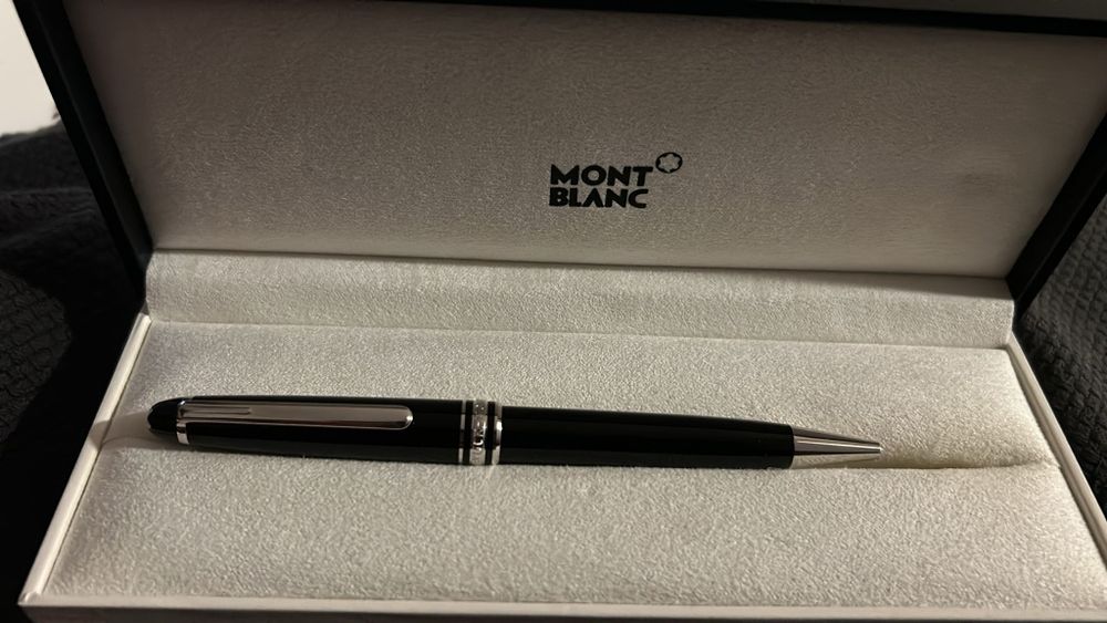 Pix Montblanc Meisterstück Platinum Line Midsize Ballpoint Pen