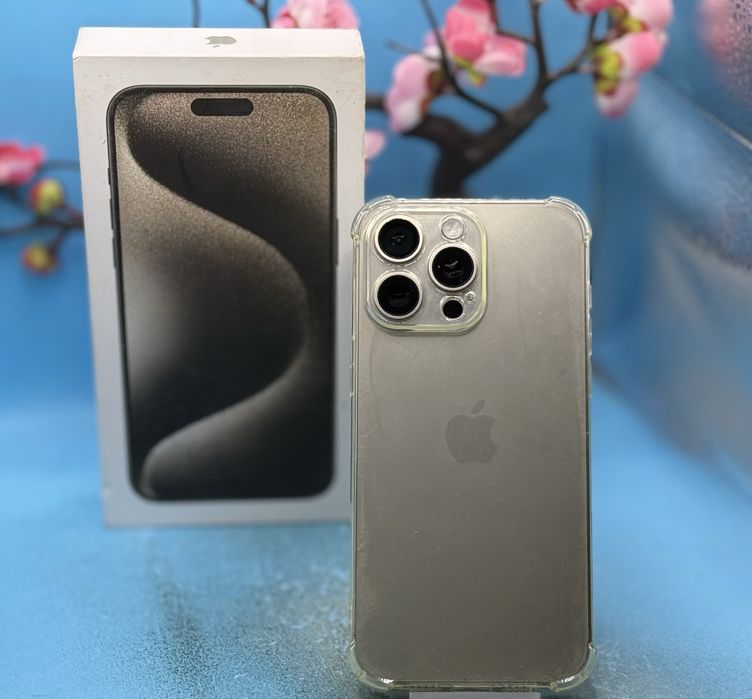 Apple iPhone 15 Pro Max, 256GB, 5G, Natural Titanium