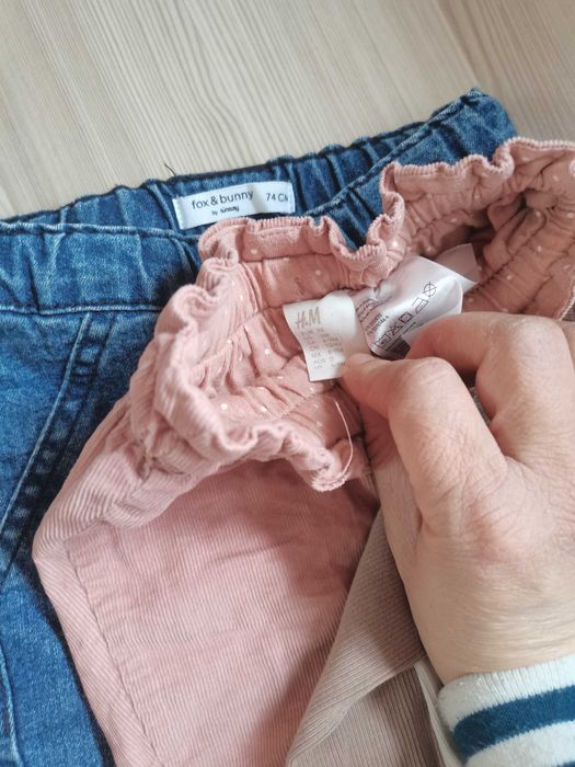 Set hainute+căciuli 6-9 luni