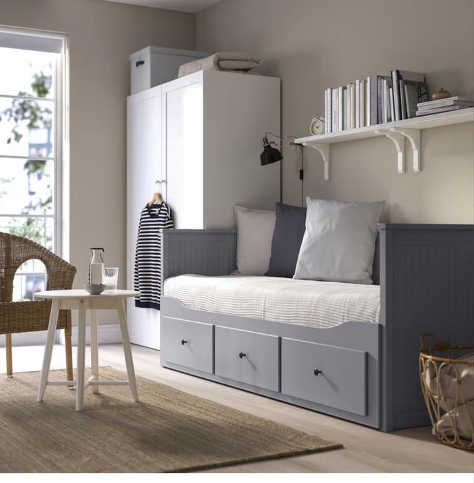 Divan Ikea extensibil - culoare gri